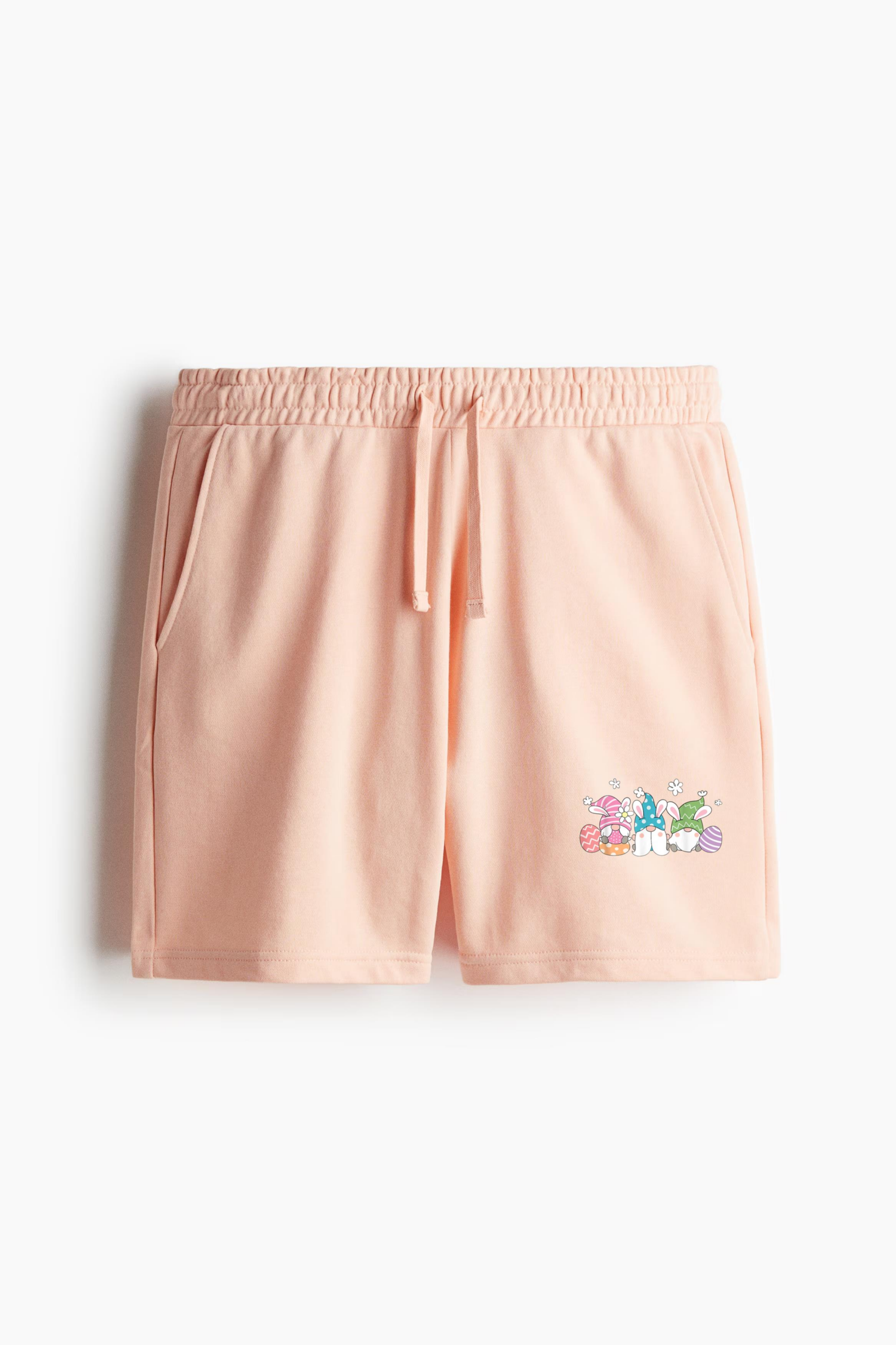 Gnomes With Bunny Ears and Easter Eggs Rabbit Relaxed-Fit Shorts