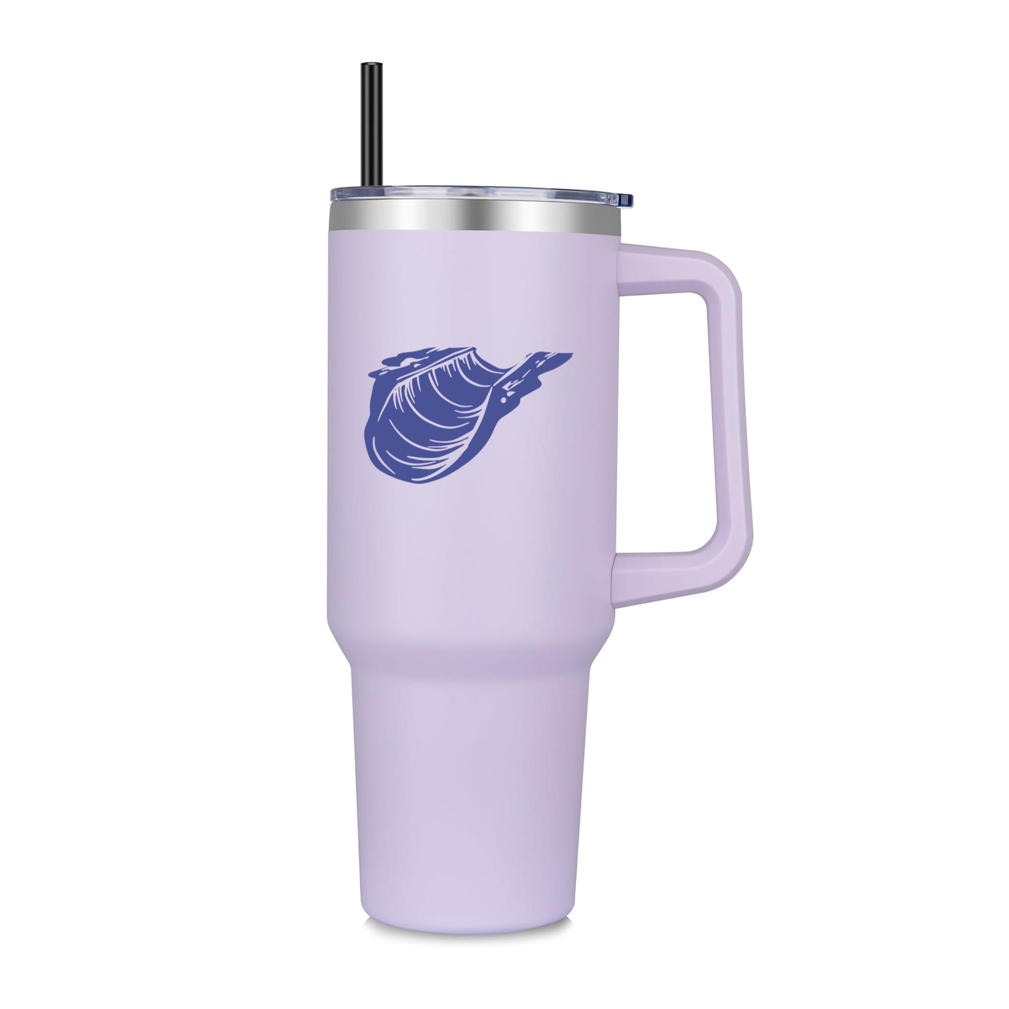 Snowboarding Ramp Cut Out 40oz Stainless Steel Tumbler