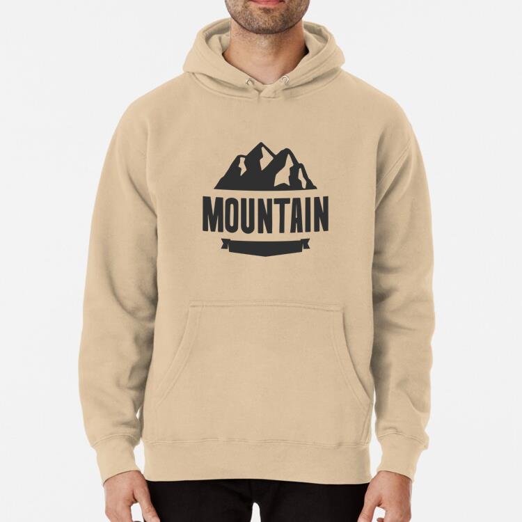 Vintage Mountain Logo Classic Unisex Hoodie
